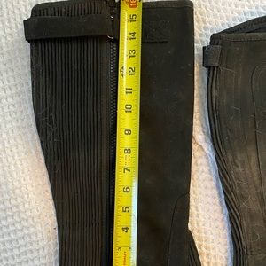 Extra wide half chaps